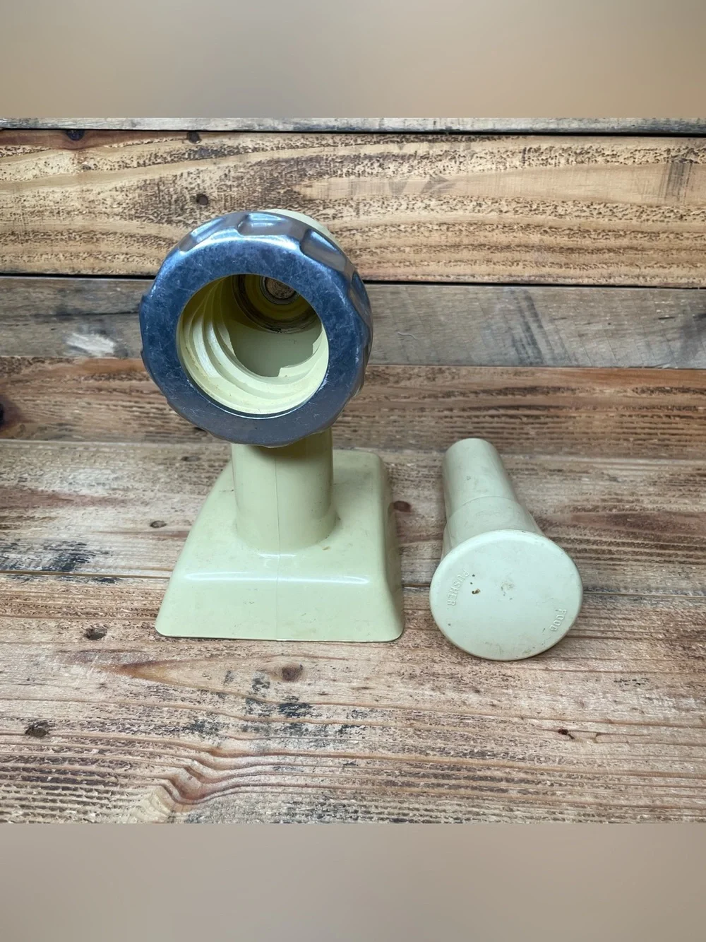 Vintage Oster Regency Kitchen Center Meat Grinder Attachment Tested (NO BLADE)